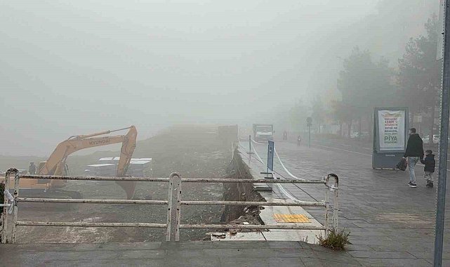 Diyarbakır'da yoğun sis yaşamı olumsuz etkiledi