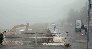 Diyarbakır'da yoğun sis yaşamı olumsuz etkiledi