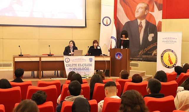 DPÜ'de Kalite Elçileri Öğrenci Kalite Çalıştayı düzenlendi