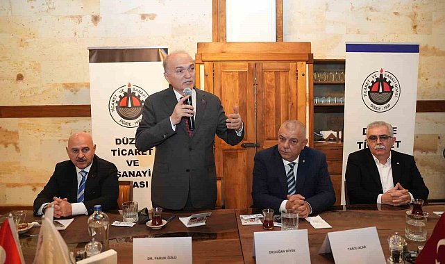 DTSO yüksek istişare kurulu toplandı