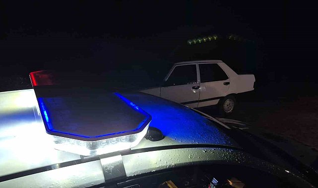 Dur ihtarına uymayan sürücü polisten 30 kilometre kaçabildi
