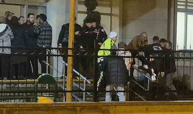 Duruşmadan sonra taraflar birbirine girdi