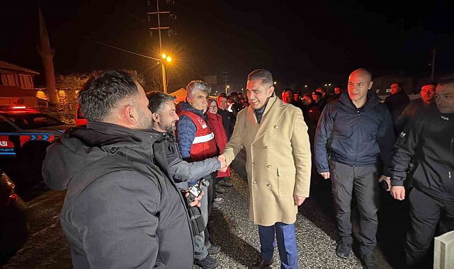 Düzce Valisi Aslan: "Tüm ekiplerimiz ile sahadayız"
