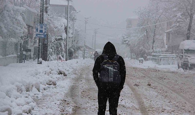 Düzce'de 2 ilçede okullar tatil edildi