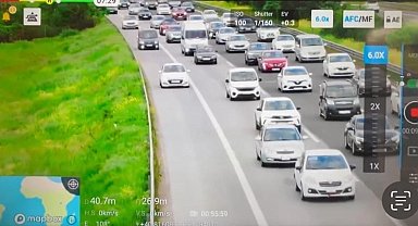 Düzce'de 474 sürücüye hızdan ceza kesildi