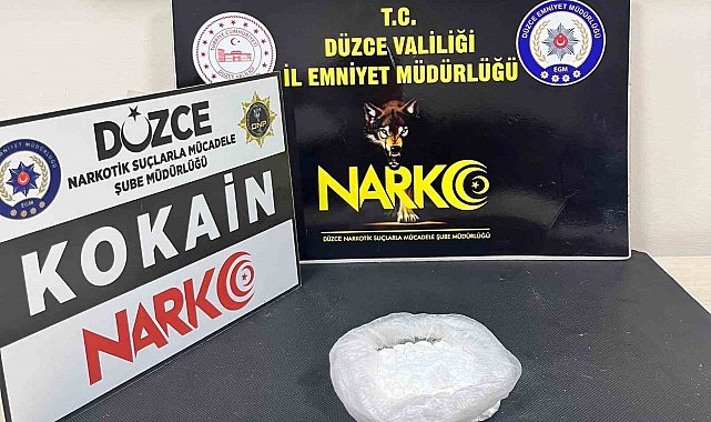 Düzce'de 650 bin TL değerinde uyuşturucu madde ele geçirildi