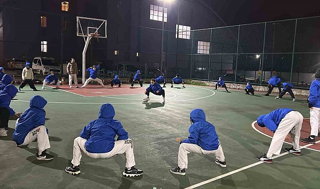 Düzce'de kış spor okulları tüm hızıyla devam ediyor