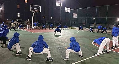 Düzce'de kış spor okulları tüm hızıyla devam ediyor