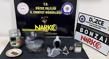 Düzce'de uyuşturucu operasyonu