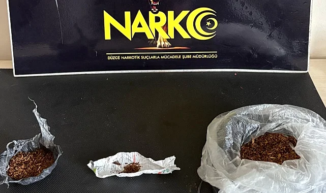 Düzce'de uyuşturucu operasyonu
