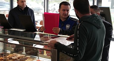 Düzce'de yeni yıl öncesi kafe denetimleri sürüyor