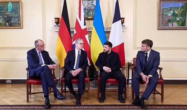 E3 ülkeleri: "Ukrayna'yı, barışı destekliyoruz"