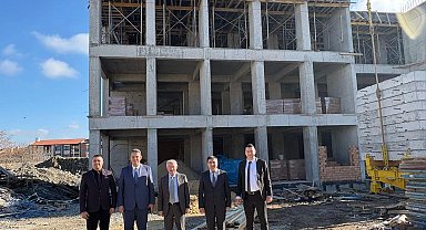 Edirne İl Sağlık'tan Keşan'daki yatırımlara yerinde inceleme