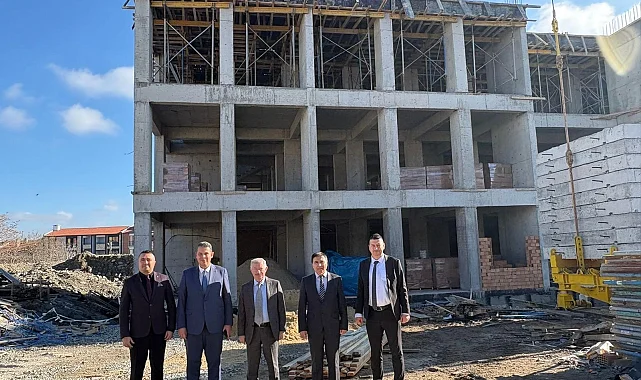 Edirne İl Sağlık'tan Keşan'daki yatırımlara yerinde inceleme