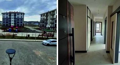 Edirne Keşan'da TOKİ'nin teslim ettiği daire anında kiraya verildi