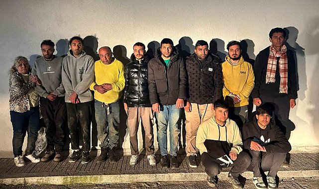 Edirne'de 32 kaçak göçmen yakalandı