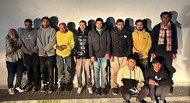 Edirne'de 32 kaçak göçmen yakalandı