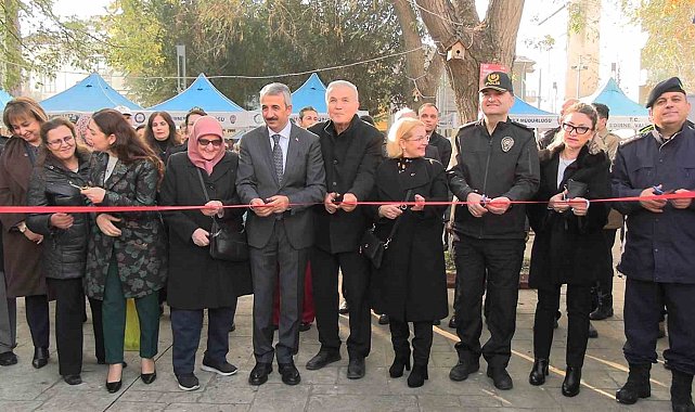Edirne'de polis eşleri tek yürek oldu, tüm ürünler tükendi