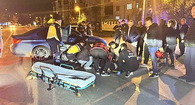 Edirne'de trafik kazası: 1 yaralı