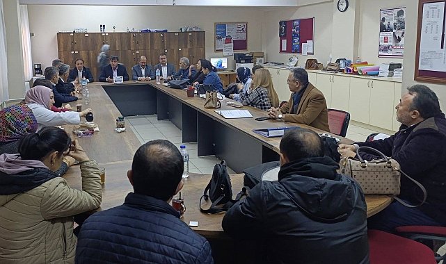 Eğitim-Bir-Sen Manisa 1 No'lu Şube Alaşehir'de eğitim paydaşlarıyla buluştu