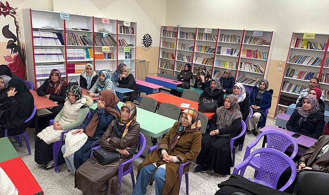 Elazığ'da kadına yönelik şiddetle mücadele eğitimi