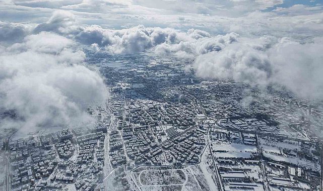 Elazığ'dan İzlanda ve Norveç'i hatırlatan kış manzaraları