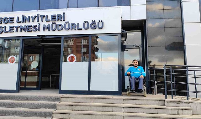 ELİ'de engelli çalışana büyük kolaylık