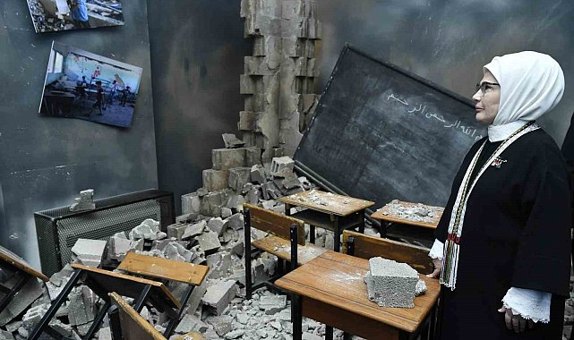 Emine Erdoğan'dan "Kalanlar" Filistin Sergisi paylaşımı