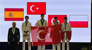 Emir Perçin bronz madalyanın sahibi oldu