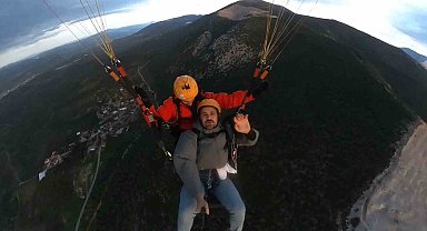 Engelleri aşmak için gökyüzüne çıktılar