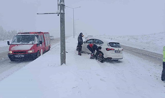 Erciş'te trafik kaza: 1 yaralı