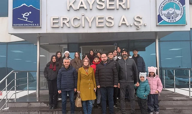 Erciyes'in zirvesinde öğrencilere uluslararası etkinlik