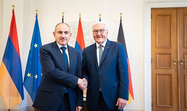 Ermenistan Başbakanı Paşinyan, Almanya Cumhurbaşkanı Steinmeier ile görüştü