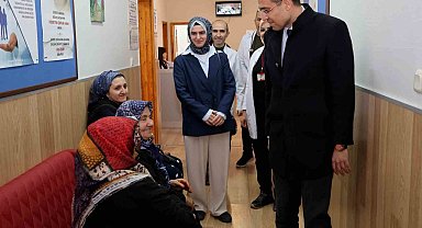 Erşan'dan aile sağlığı merkezlerine ziyaret