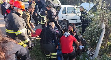 Erzin'de trafik kazası: 3 yaralı