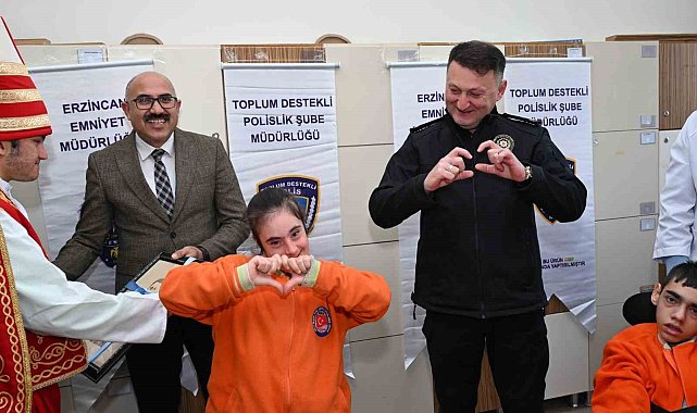 Erzincan Emniyet Müdürlüğü Dünya Engelliler Günü etkinliği düzenledi