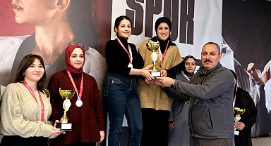 Erzincan GSB yurtları arası YurtLig Satranç İl Birinciliği tamamlandı