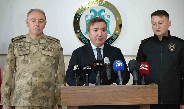 Erzincan'da asayiş raporu açıklandı: Suç oranlarında düşüş, operasyonlarda artış