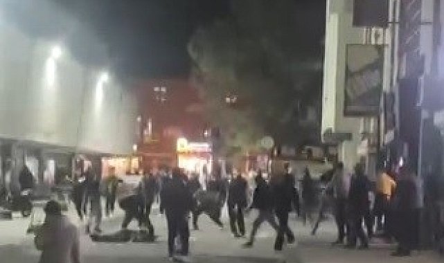 Erzincan'da meydan muharebesini aratmayan kavga: Tabureler havada uçuştu