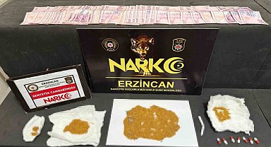 Erzincan'da uyuşturucu operasyonu