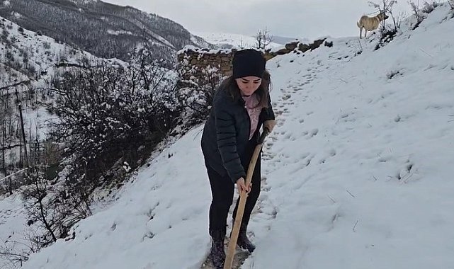 Erzincan'ın yüksek kesimleri beyaza büründü