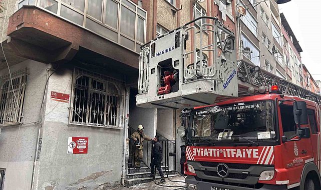Esenler'de 5 yaşındaki çocuk çakmakla oynarken evi yaktı