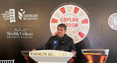 Esenler'de Uluslararası Dünya Çay Günü Coşkusu: Vatandaşlara 55 çeşit çay ikram edildi