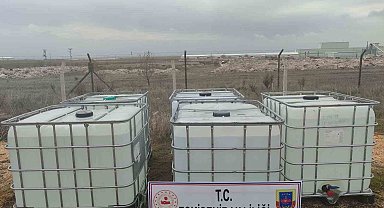 Eskişehir'de 5 bin litre etil alkol geçirildi