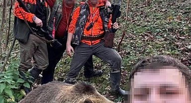 Evlere ve vatandaşlara zarar veren ayı için başlatılan av sonuç verdi, ilk ayı vuruldu