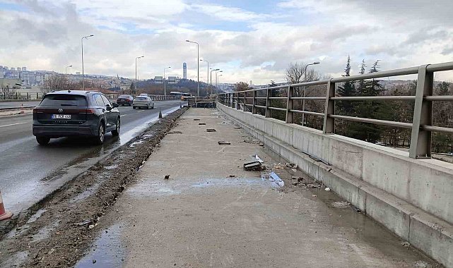 Fatih Köprüsü'ndeki açık inşaat alanı, ana arterdeki trafiği tehlikeye sokuyor