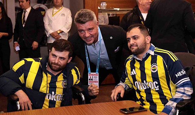 Fenerbahçe, Konyaspor maçında özel konuklarını ağırladı