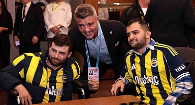 Fenerbahçe, Konyaspor maçında özel konuklarını ağırladı
