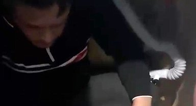 Firari şahıs mutfak dolabından çıktı