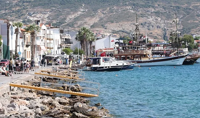 Foça Belediyesi 2025'te altyapı ve kent estetiğini güçlendirdi